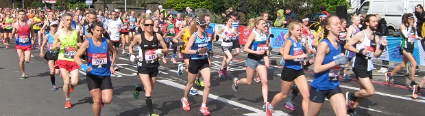 London Marathon 2016 runners