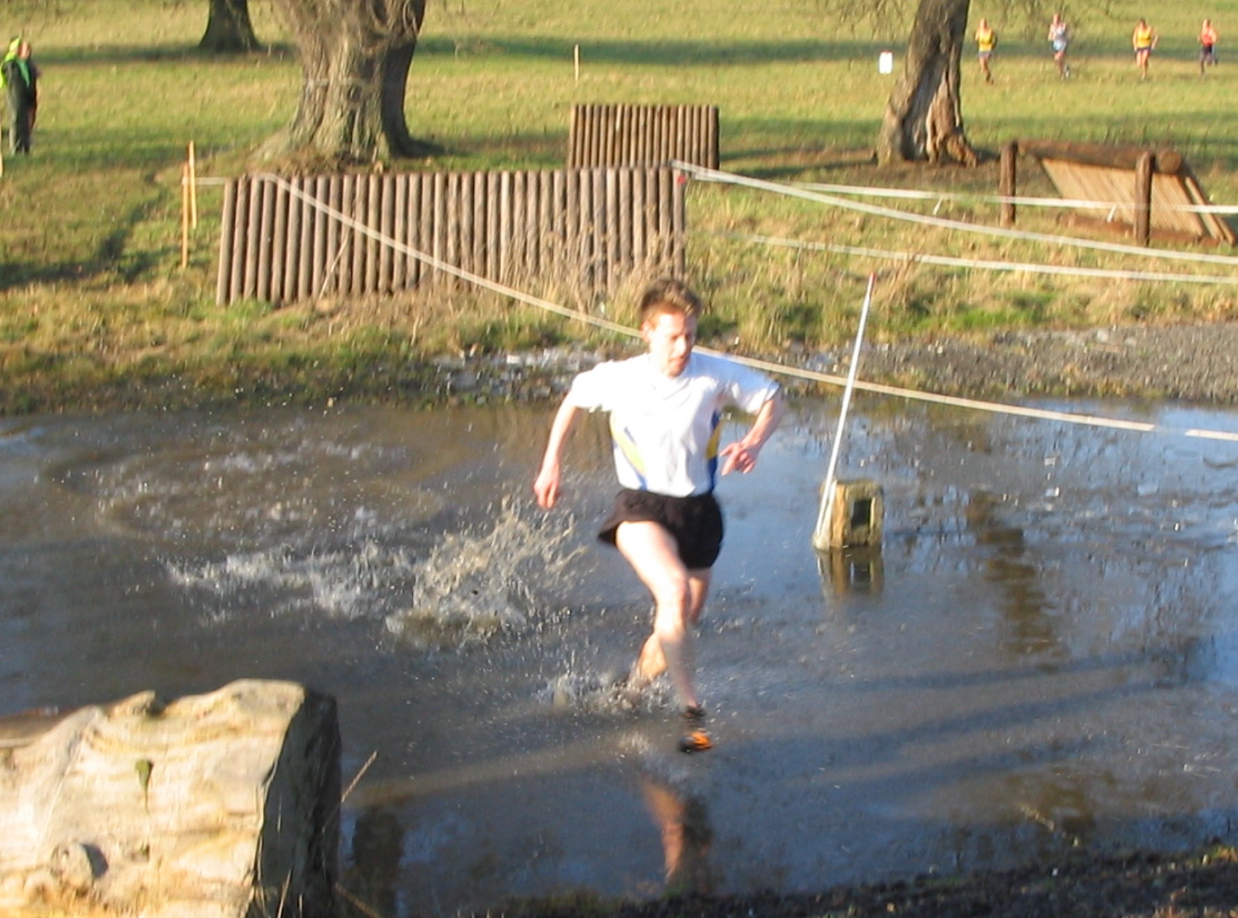 Allan in water
