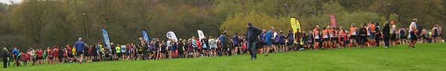 Runners assemble at Oxleas