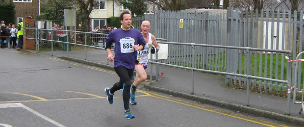 Lionel near finish