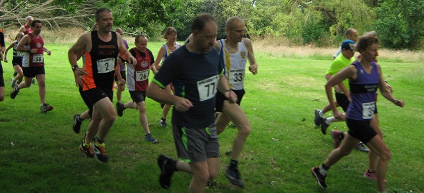 Pauline and Simon at start