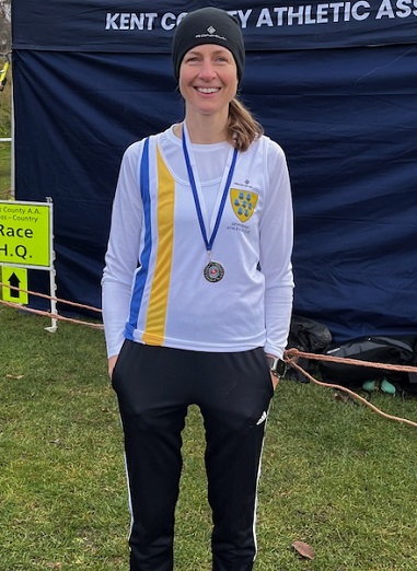 Joanne with Medal