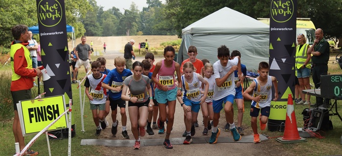 Junior Race start
