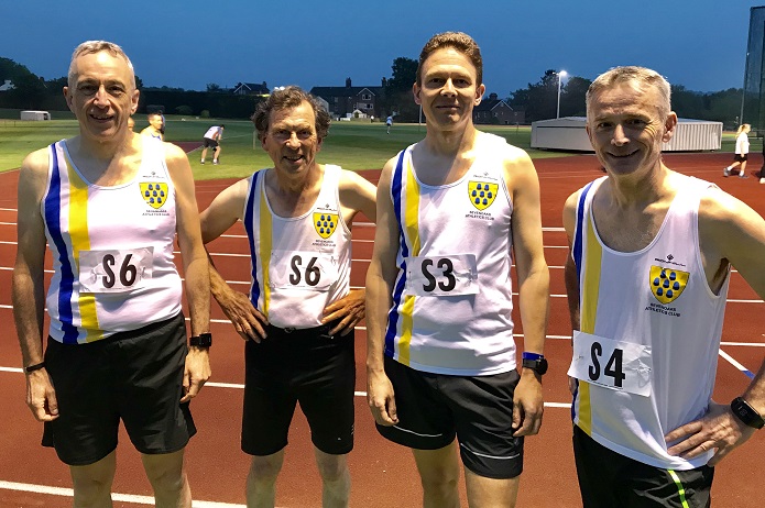 SAC men at Tonbridge